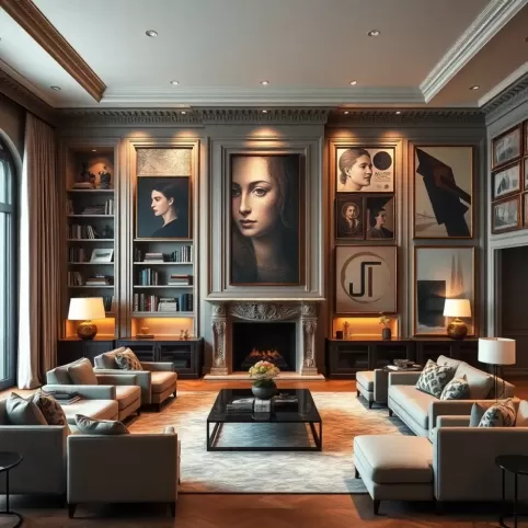 Wnętrza klasyczne nowoczesne