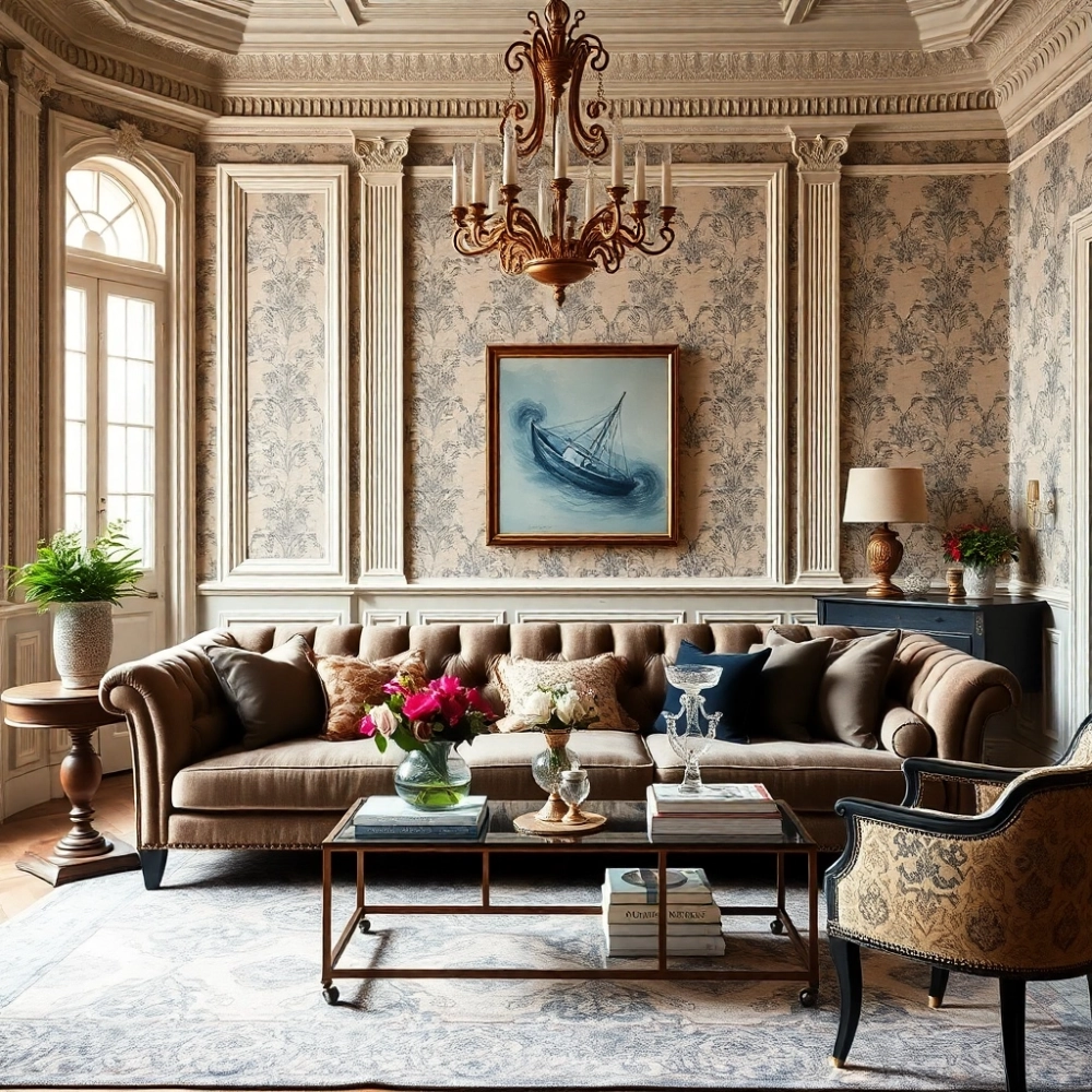 Wnętrza W Stylu Francuskim