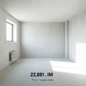 projekt wnętrz cena za metr