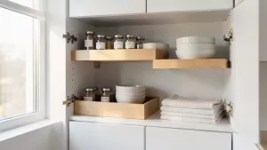 wnętrza szafek kuchennych